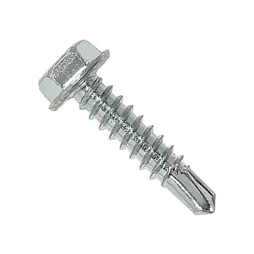 Parafuso sextavado autobrocante, ideal para fixação rápida e eficiente em metal e chapas, com alta resistência e fácil instalação sem necessidade de furo prévio.