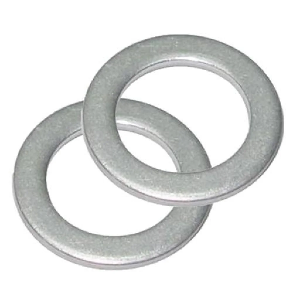 Arruelas de alumínio leve e resistente para fixação – ideal para aplicações que exigem baixo peso e boa durabilidade