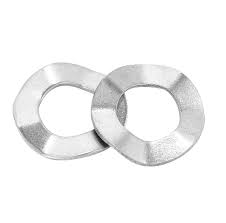 Arruela ondulada metálica para fixação antivibração – ideal para absorver impactos e evitar afrouxamento em parafusos e porcas