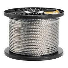 Cabo de aço resistente para aplicações de tração, elevação e amarração – ideal para uso industrial e pesado