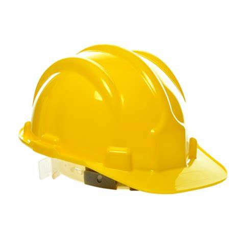 Capacete de proteção para segurança no trabalho, ideal para construção civil, indústria e manutenção, oferecendo resistência a impactos e conforto.