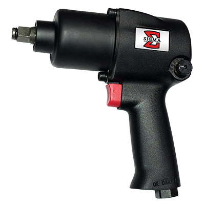 Chave de impacto pneumática Sigma – ferramentas penumaticas robustas para aperto e desaperto de porcas e parafusos, ideal para oficinas mecânicas e uso industrial