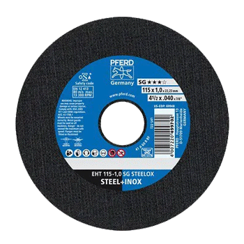 Disco de corte Pferd 4 1/2 polegadas para metal e inox – ideal para cortes rápidos e precisos com alta durabilidade