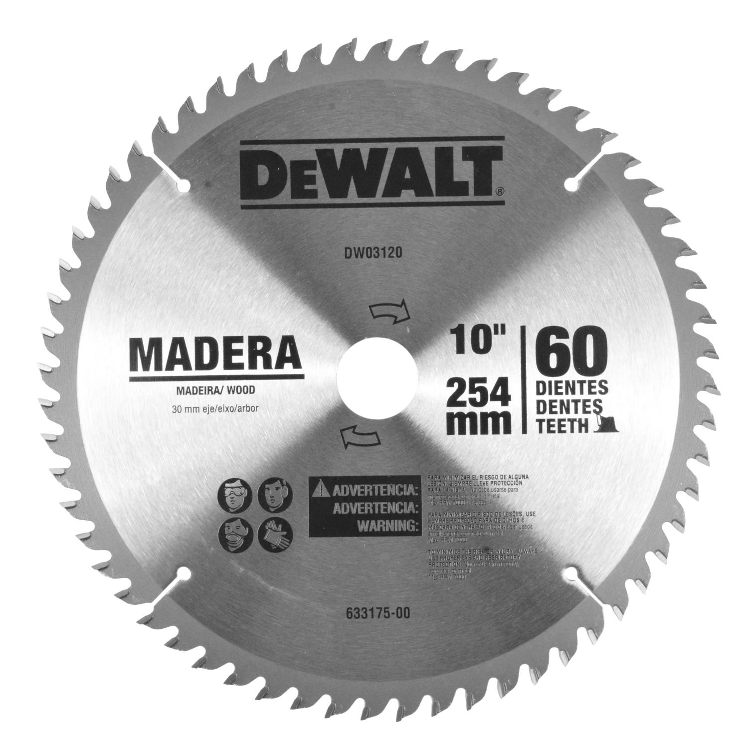 Disco de serra de widea DeWalt – discos de corte ideais para cortes precisos em madeira, MDF e derivados, com dentes de metal duro para maior durabilidade e performance profissional