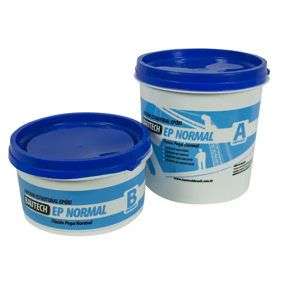 Epóxi Tix, adesivo estrutural bicomponente de alta resistência, colas ideais para colagem e reparos em metais, concreto, cerâmica e outros materiais rígidos.