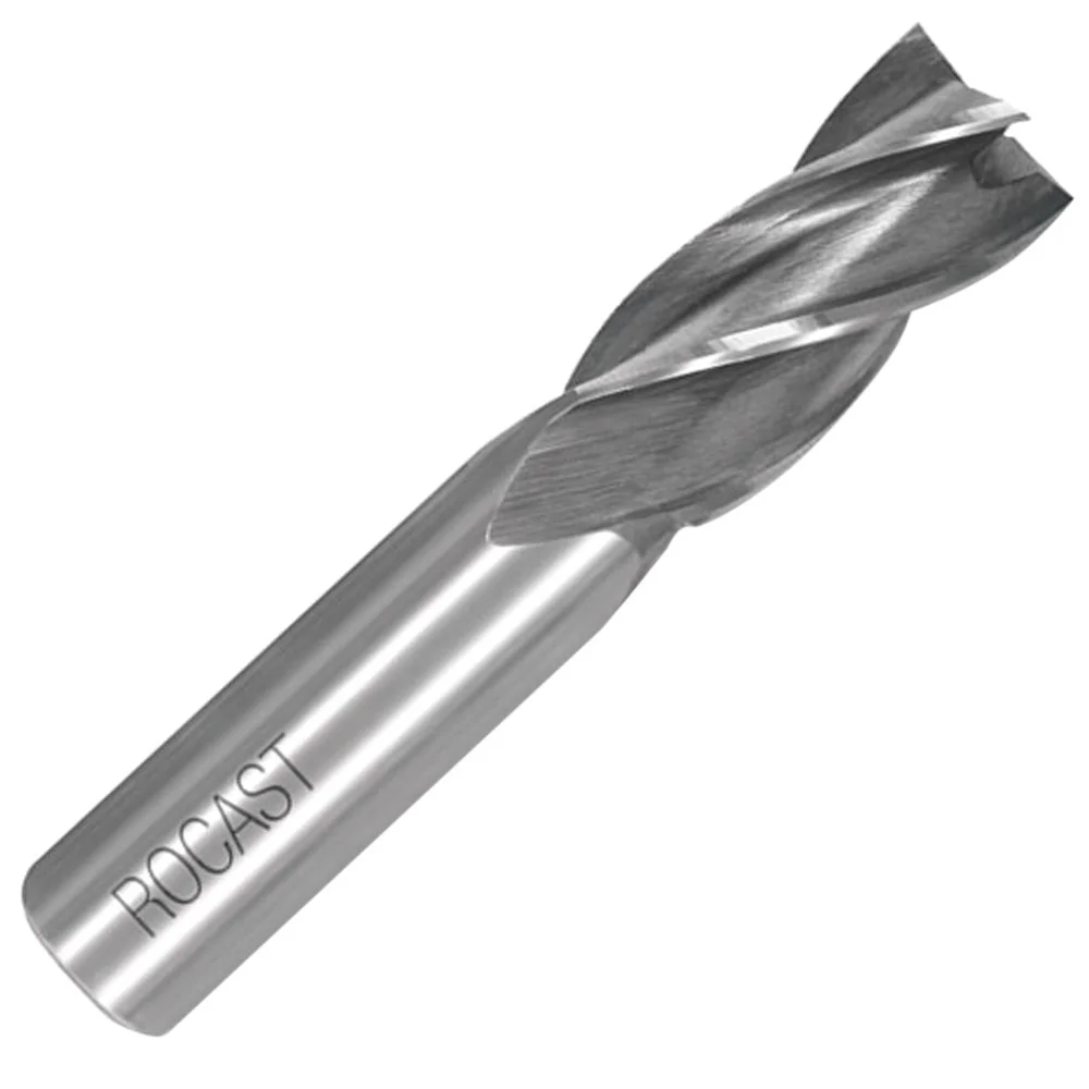 Fresa para metal duro, ferramenta de corte resistente e precisa usada em máquinas para usinagem de metais, ideal para trabalhos industriais.