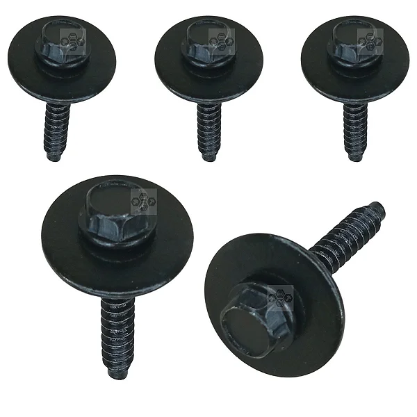 Parafusos automotivos de para-choque para fixação automotiva – ideal para prender e alinhar para-choques com segurança e acabamento preciso