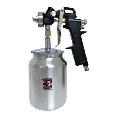 Pistola de pintura pneumática Sigma – ferramentas pneumaticas profissionais para aplicação precisa e uniforme de tinta em superfícies automotivas e industriais
