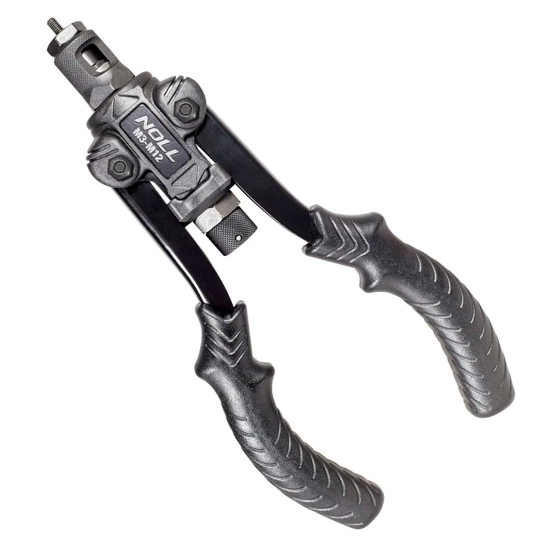 Rebitador de rosca manual Noll, ferramenta manual resistente para instalação precisa de insertos roscados em peças metálicas, ideal para uso profissional em montagem e reparos.