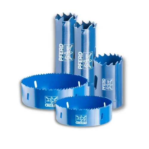 Serras copo Pferd de alto desempenho, ideal para cortes precisos em metal, madeira e plástico, com durabilidade e eficiência para uso profissional.